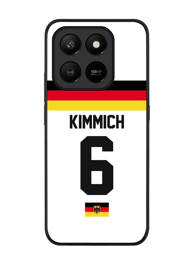 For Honor X7d 4G / X7d 5G / 400 Smart Case,Slim fit Camera Protection, Shockproof Thin Phone cover  - Football - Germany,  Kimmich